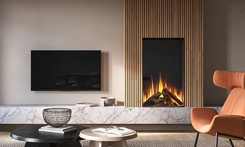 f-British Fires New Forest Knightwood Elektrische Sfeerhaard