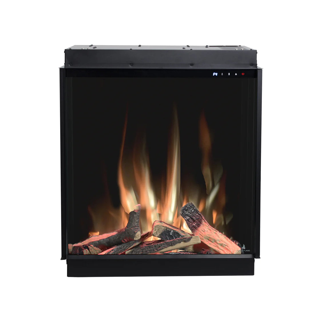 f-Lumea Fires 3D Sero Amber Goud Geel front