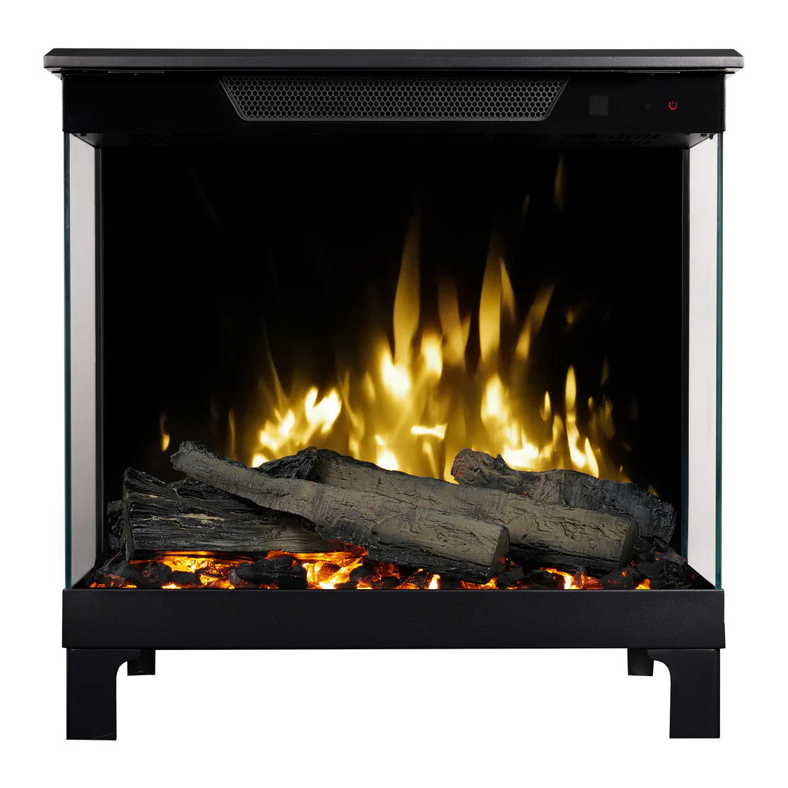 f-Lumea Fires 3D Spectra Amber geel front