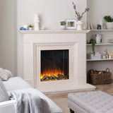 f-British Fires New Forest 650 Square Black Elektrische Haard