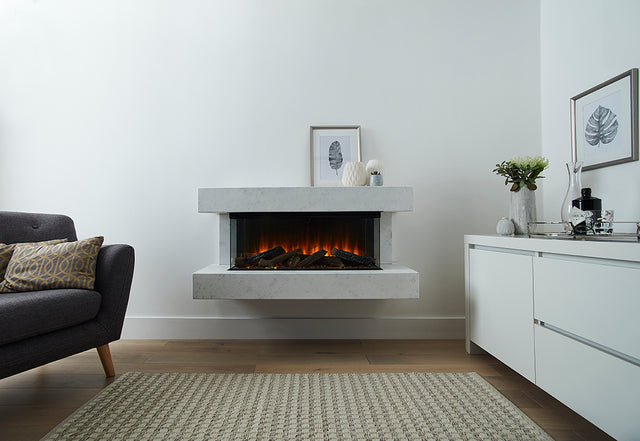 f-British Fires Winchester wit front keramiek