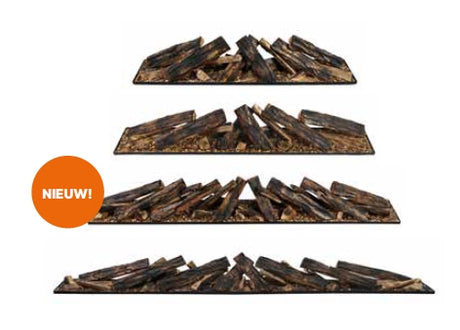 f- Dimplex Ignite Ultra 74 Real Wood Logset Kit Varianten