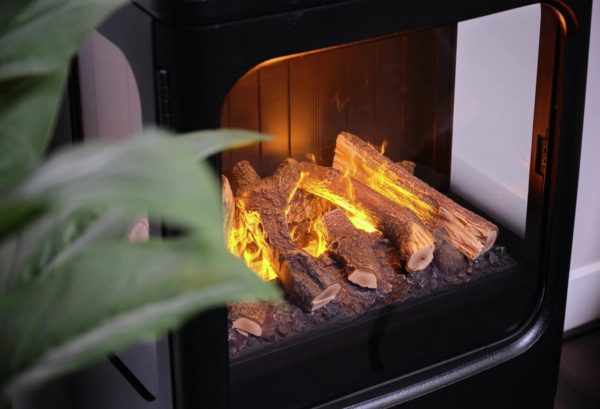 f-Dimplex Mapleton 80 Hout Aan Elektrische Waterdamphaard
