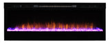 f-Dimplex Prism 50 Front Purple Elektrische Sfeerhaard