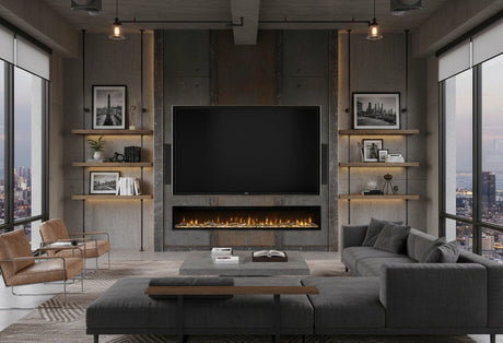 f- Dimplex Ignite Evolve 50, 60, 74, 100 Wand Elektrische Sfeerhaard