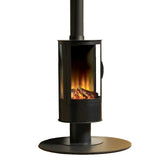 Lijntekening Fair Fires Tru Vizion Solutions Stove2 Elektrische Sfeerhaard