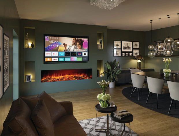 f-Fair Fires Tru Vizion Solution 2000 Elektrische Sfeerhaard