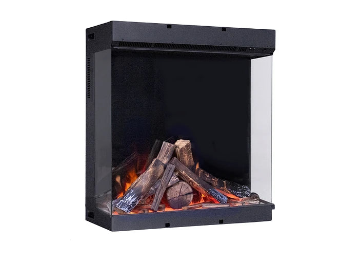 f-Fair Fires Tru Vizion Solution 750 3-zijdige Elektrische Sfeerhaard