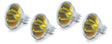f-Halogeenlampen 4 stuks