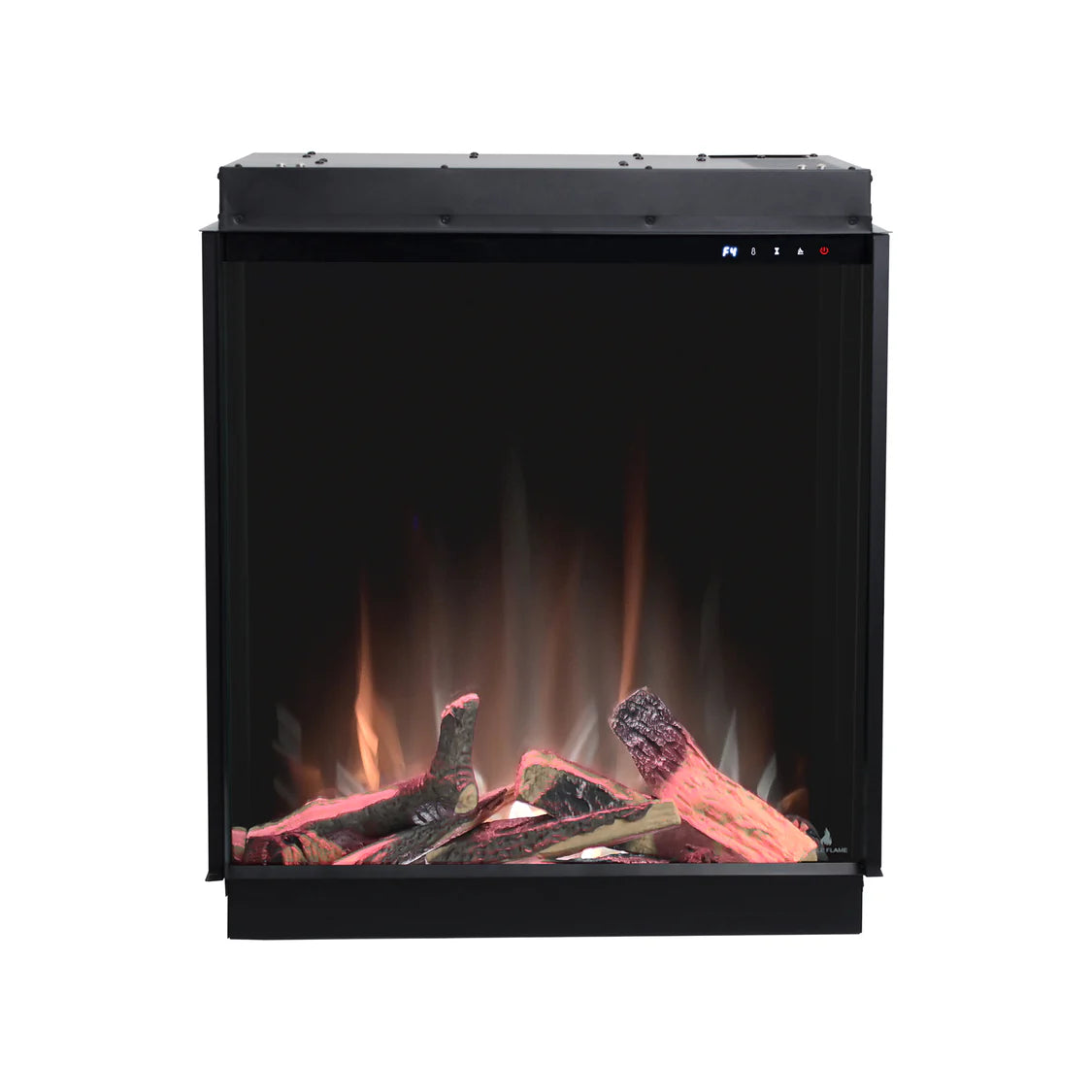 f-Lumea Fires 3D Sero Rose wit front