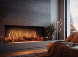 f-Fair Fires Tru Vizion Solutions True Flame 1500 3DX LCD Elektrische Sfeerhaard