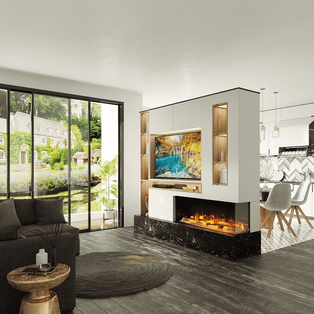 Charlton & Jenrick 4D Ecoflame i-1250e Corner