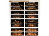f-Fair Fires Tru Vizion Solutions True Flame 1500 3DX LCD Vlambeelden Elektrische Sfeerhaard